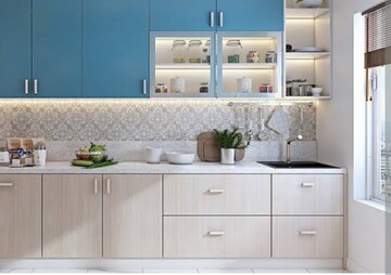 Kitchen in 4 BHK Apartment at Signature Global De Luxe DXP, Sector 37d – for Sale
