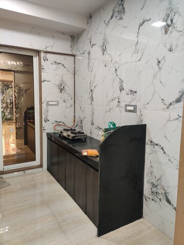 Kitchen in 4 BHK Apartment at Rashmi Signature, Mira Road – for Rent