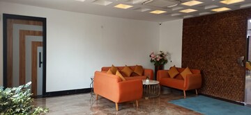 Living Room in 3 BHK Apartment at Hermitage Centralis, Vip Road – for Rent