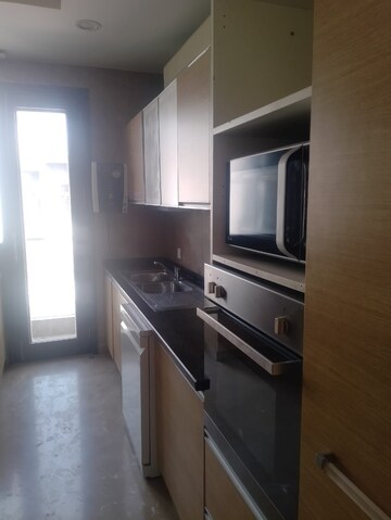Kitchen in 3 BHK Builder Floor at Nizamuddin – for Rent
