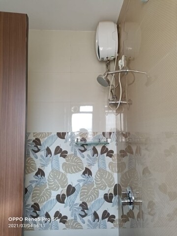 Bathroom in 1 BHK Apartment at Raunak Bliss, Ghodbunder Road – for Rent