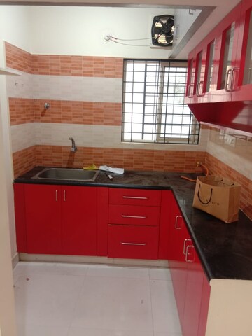 Kitchen in 1 BHK Builder Floor at Hsr Layout – for Rent
