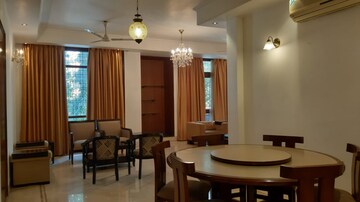 Living Room in 3 BHK Apartment at Greater Kailash I – for Rent