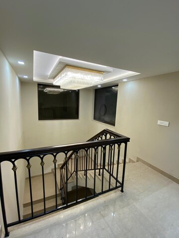 Staircase in 4 BHK Apartment at Panchsheel Park – for Rent