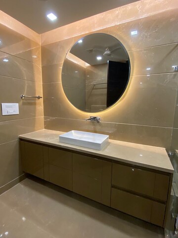 Bathroom in 4 BHK Apartment at Panchsheel Park – for Rent