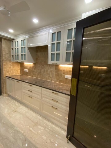 Kitchen in 4 BHK Apartment at Panchsheel Park – for Rent