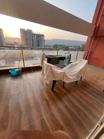 Balcony in 3 BHK Apartment at Badhekar Krushnakunj, Kothrud – for Rent