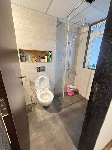 Bathroom in 3 BHK Apartment at Badhekar Krushnakunj, Kothrud – for Rent