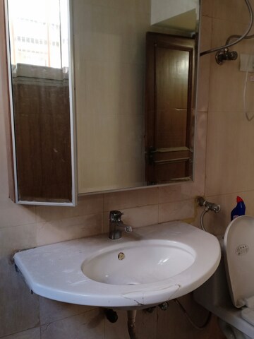 Bathroom in 2 BHK Apartment at Malviya Nagar – for Rent