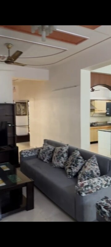 Living Room in 4 BHK Apartment at Panchsheel Sps Residency, Ahinsa Khand ii – for Rent