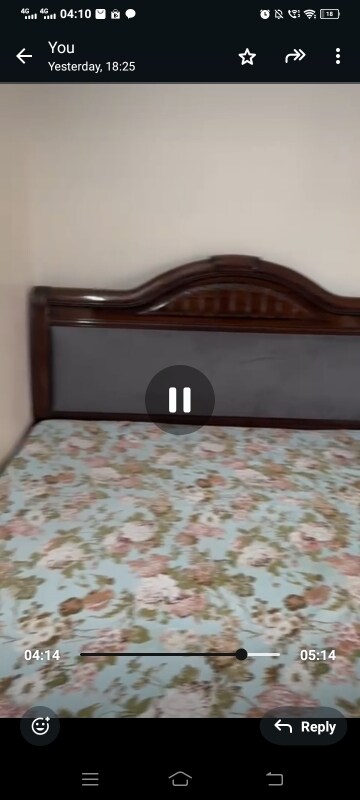 Bedroom in 4 BHK Apartment at Panchsheel Sps Residency, Ahinsa Khand ii – for Rent
