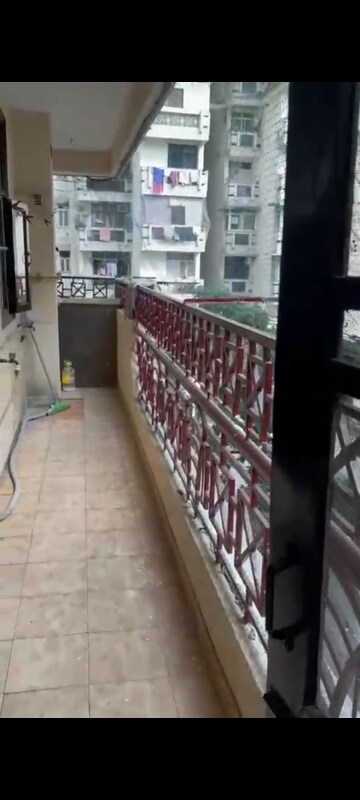 Balcony in 4 BHK Apartment at Panchsheel Sps Residency, Ahinsa Khand ii – for Rent
