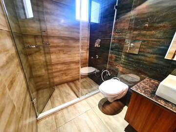 Bathroom in 3 BHK Apartment at Motia Blue Ridge, Dhakoli Village – for Sale