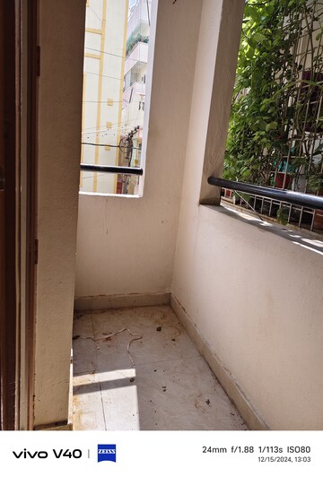 Balcony in 2 BHK Builder Floor at Halasuru – for Rent