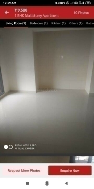 1 BHK Apartment For Rent in Raunak Heights, Ghodbunder Road