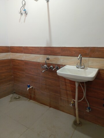 Bathroom in 3 BHK Builder Floor at Chattarpur – for Rent