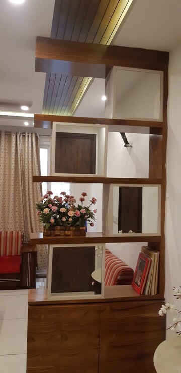 Kitchen in 3 BHK Apartment at Highland Park Chandigarh, Bhabat – for Rent