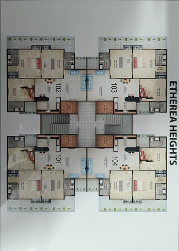 Floor Plan in 3 BHK Apartment at Ambala Highway – for Sale