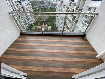 Balcony in 3 BHK Apartment at Vyas Ranjeet, Kothrud – for Rent
