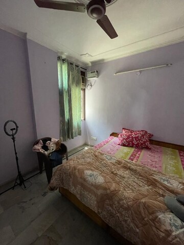 Bedroom in 3 BHK Apartment at Raglan Gulmohar Trends, Dhakoli Village – for Rent