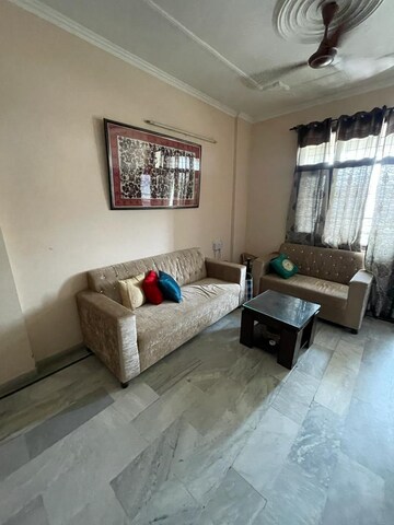 Living Room in 3 BHK Apartment at Raglan Gulmohar Trends, Dhakoli Village – for Rent