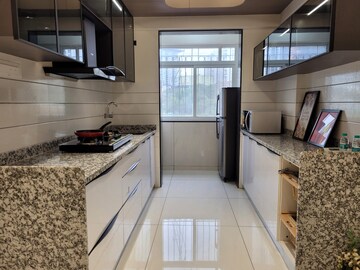 Kitchen in 2 BHK Apartment at Bokhara Orient Hill View, Mohammadwadi – for Sale