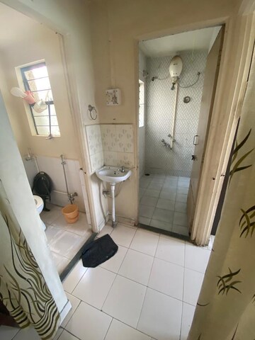 Bathroom in 1 BHK Apartment at Kumar Mahatma Society, Kothrud – for Sale