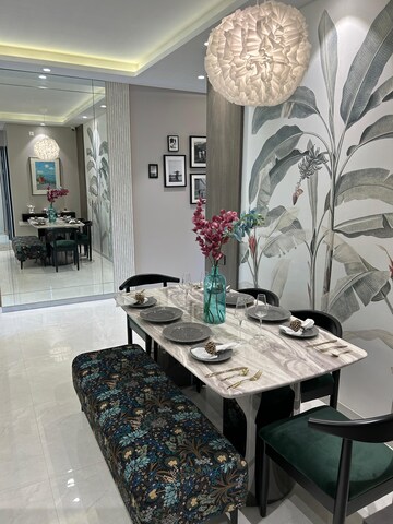 Living Room in 2 BHK Apartment at Nyati Esteban, Undri – for Sale