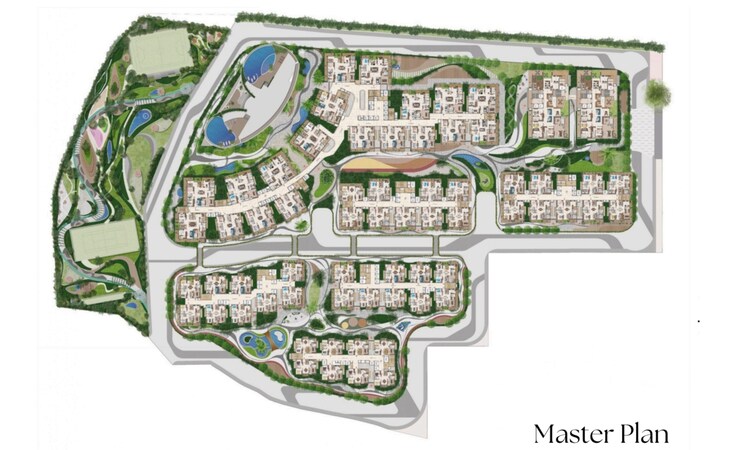 Master Plan, narsingi 4 Bedroom 3950 Sq.Ft. Apartment In Narsingi Hyderabad 7969538