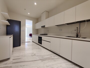 Kitchen in 3 BHK Apartment at Bhartiya Leela Residences, Thanisandra Main Road – for Rent