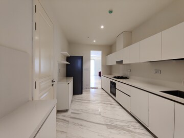 Kitchen in 3 BHK Apartment at Bhartiya Leela Residences, Thanisandra Main Road – for Rent
