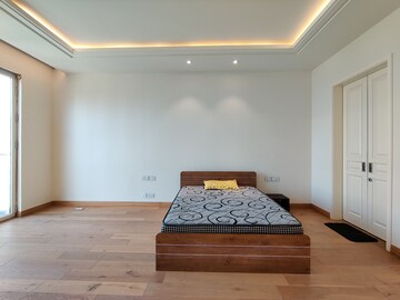 Bedroom in 3 BHK Apartment at Bhartiya Leela Residences, Thanisandra Main Road – for Rent