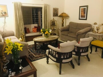 Living Room in 4 BHK Independent House at Jayamahal – for Sale