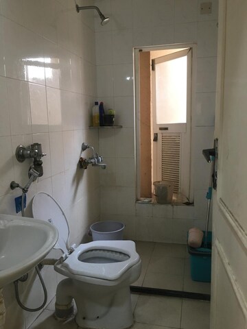 Bathroom in 2 BHK Apartment at Lalani Residency, Kavesar – for Rent