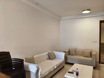 Living Room in 2.5 BHK Apartment at Prestige High Fields, Gachibowli – for Rent