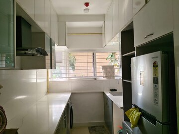 Kitchen in 2.5 BHK Apartment at Prestige High Fields, Gachibowli – for Rent