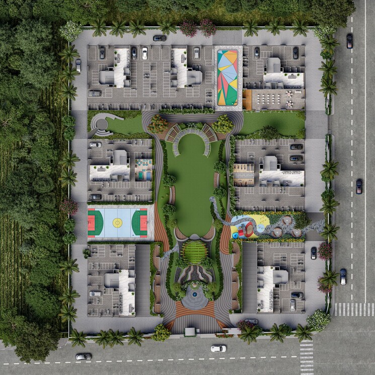 Master Plan, althan 2 Bedroom 1287 Sq.Ft. Apartment In Althan Surat 7970149