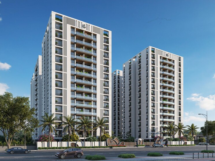 Exterior View, althan 2 Bedroom 1287 Sq.Ft. Apartment In Althan Surat 7970149
