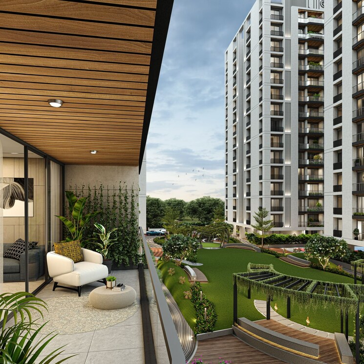 Exterior View, althan 2 Bedroom 1287 Sq.Ft. Apartment In Althan Surat 7970149