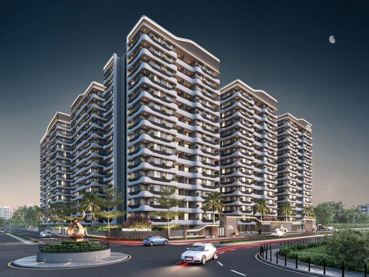 Exterior View, swagat-callista 2 Bedroom 1241 Sq.Ft. Apartment In Bamroli Surat 7970212