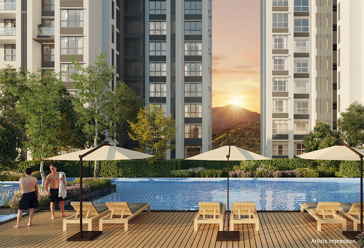 2 BHK 630 Sq.Ft. Apartment in LnT Island Cove