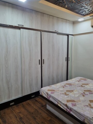 Bedroom in 2 BHK Apartment at Chamunda Heights, Ghansoli – for Sale