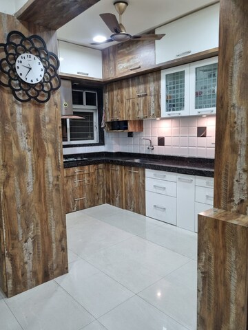 Kitchen in 2 BHK Apartment at Chamunda Heights, Ghansoli – for Sale