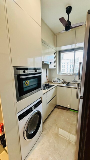 Kitchen in 1 BHK Apartment at Hiranandani Regent Hill, Powai – for Rent