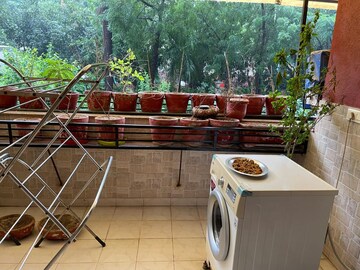 Balcony in 3 BHK Apartment at Sector 22 Dwarka – for Rent