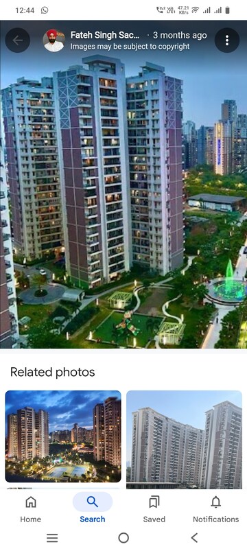 3 BHK Apartment For Rent in Great Value Sharanam, Sector 107