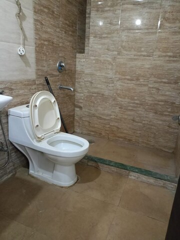 Bathroom in 1 RK Builder Floor at Ansal Sushant Lok I, Sector 43 – for Rent
