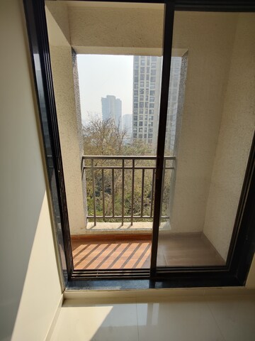 Balcony in 1 BHK Apartment at K M Horizon Palms III, Owale – for Rent