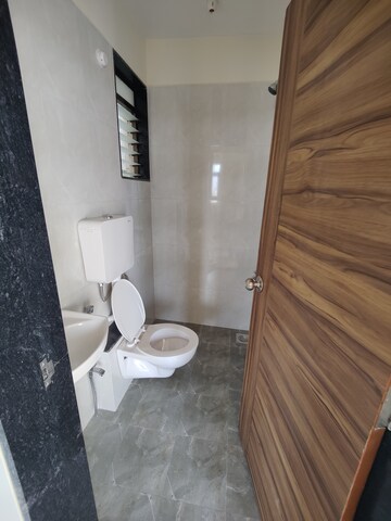 Bathroom in 1 BHK Apartment at K M Horizon Palms III, Owale – for Rent