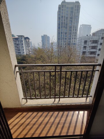 Balcony in 1 BHK Apartment at K M Horizon Palms III, Owale – for Rent